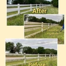 3 Rail Fence Cleaning in Brenham, Texas